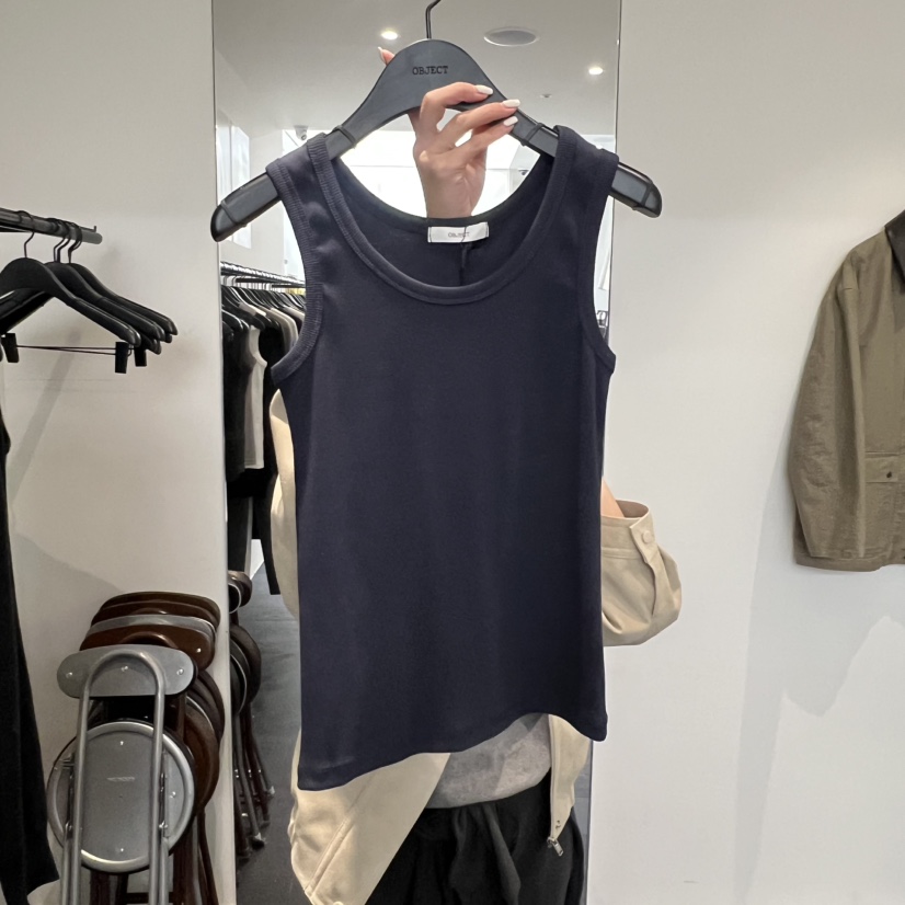 OBJECT東大門直郵女士新款休閑職業真品時尚推薦吊帶背心OBJECT吊帶/背心圖色4