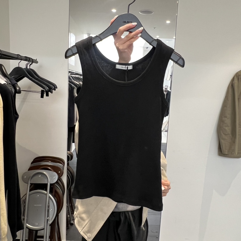 OBJECT東大門直郵女士新款休閑職業真品時尚推薦吊帶背心OBJECT吊帶/背心圖色5