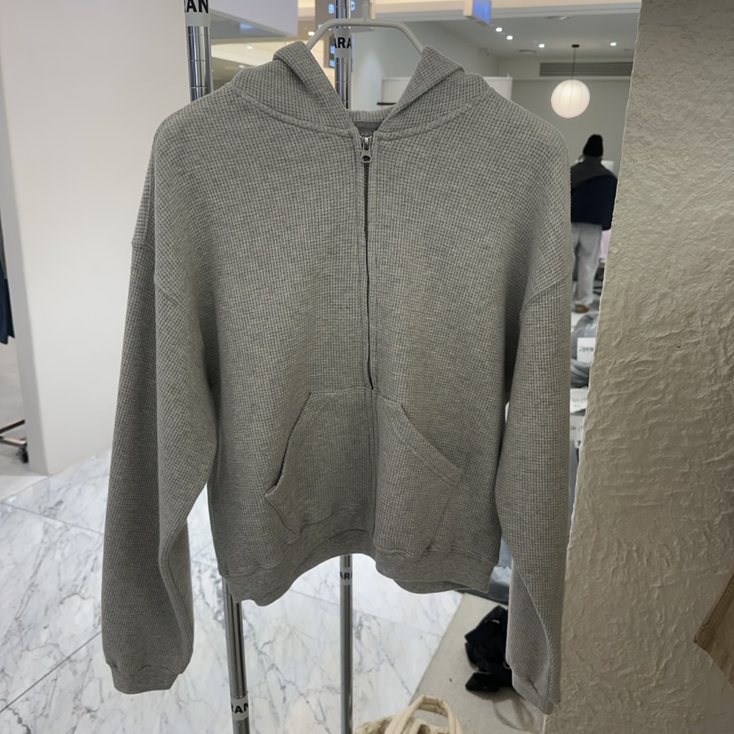 MARAN-P東大門直郵女裝新品人氣推薦熱賣衛衣華夫格連帽衫MARAN衛衣圖色1