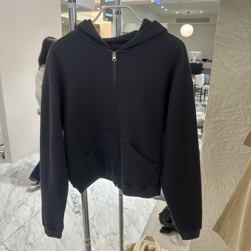 MARAN-P東大門直郵女裝新品人氣推薦熱賣衛衣華夫格連帽衫MARAN衛衣圖色2