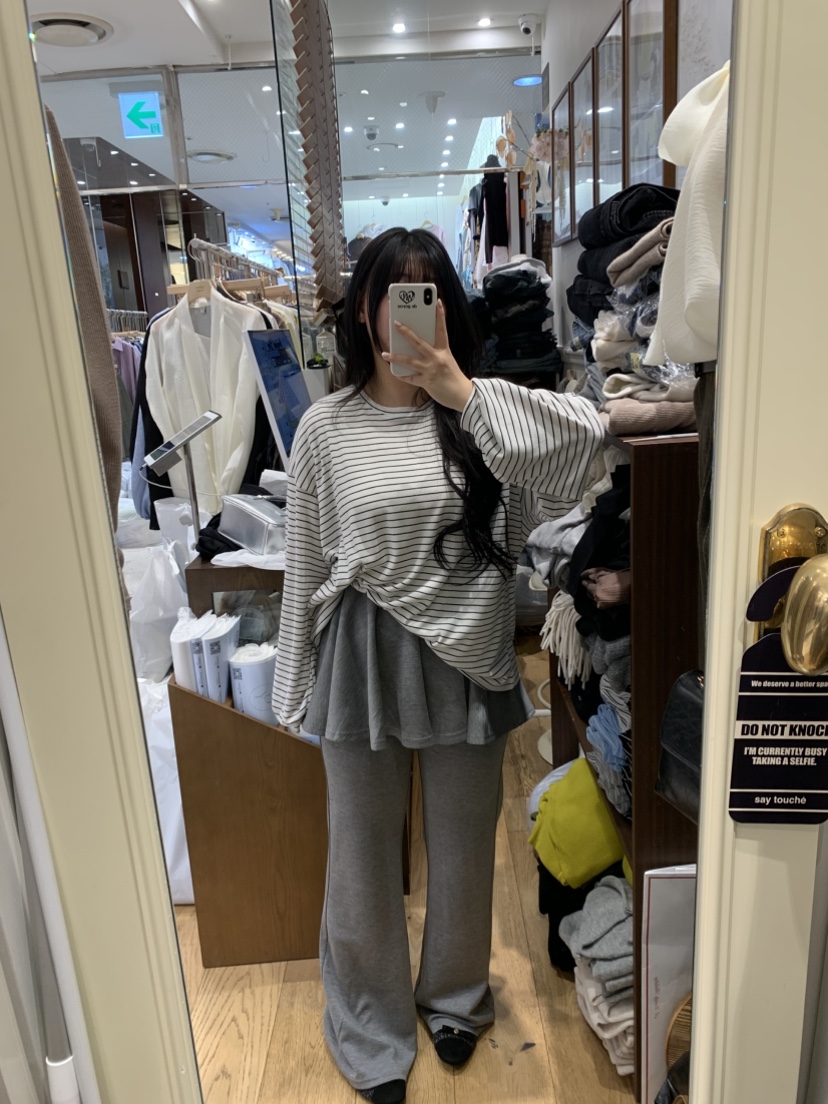 DE GO YOU韓國直郵女裝新品推薦休閑真品職業熱賣裙褲喇叭DE GO YOU裙褲