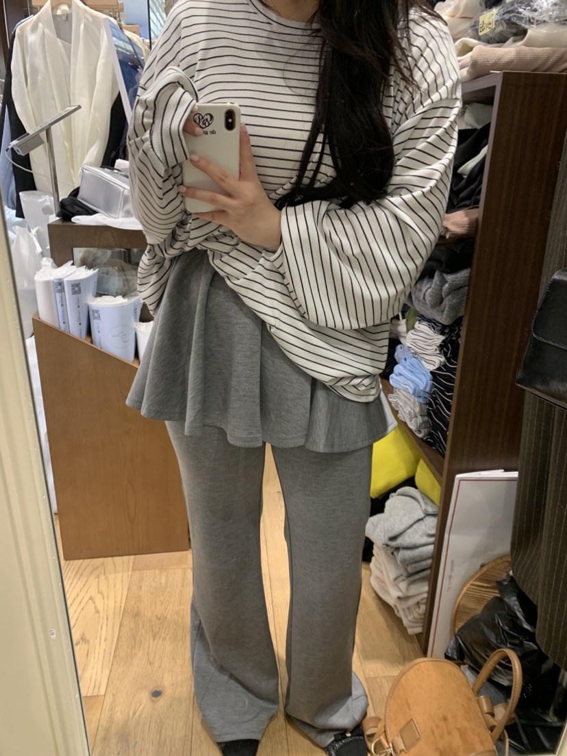 DE GO YOU韓國直郵女裝新品推薦休閑真品職業熱賣裙褲喇叭DE GO YOU裙褲