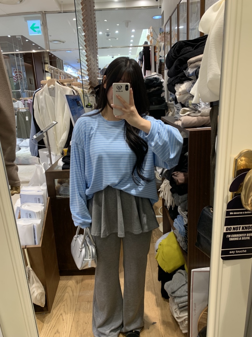 DE GO YOU韓國直郵女裝新品推薦休閑真品職業熱賣裙褲喇叭DE GO YOU裙褲