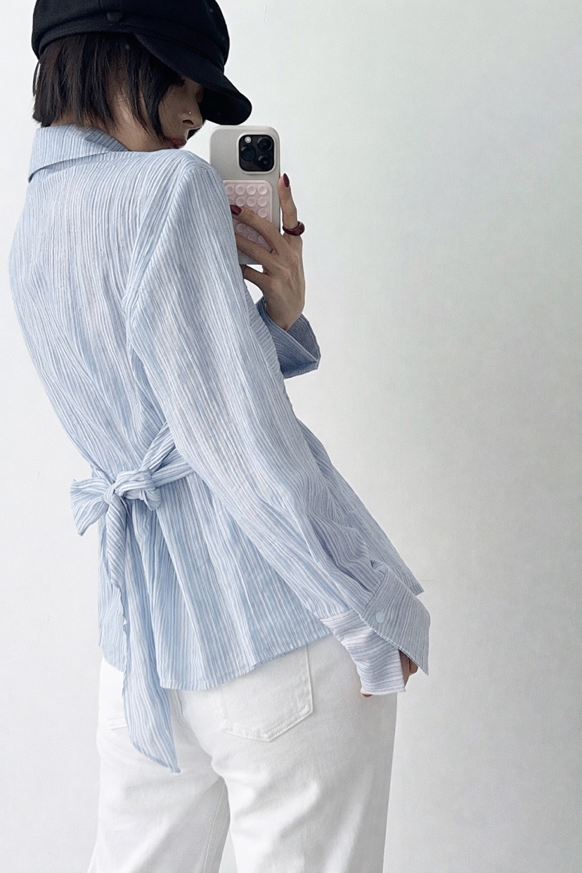 RED-J-레드.J-T東大門代購女裝新款休閑職業襯衫蕾絲衫RED-J襯衫/蕾絲衫