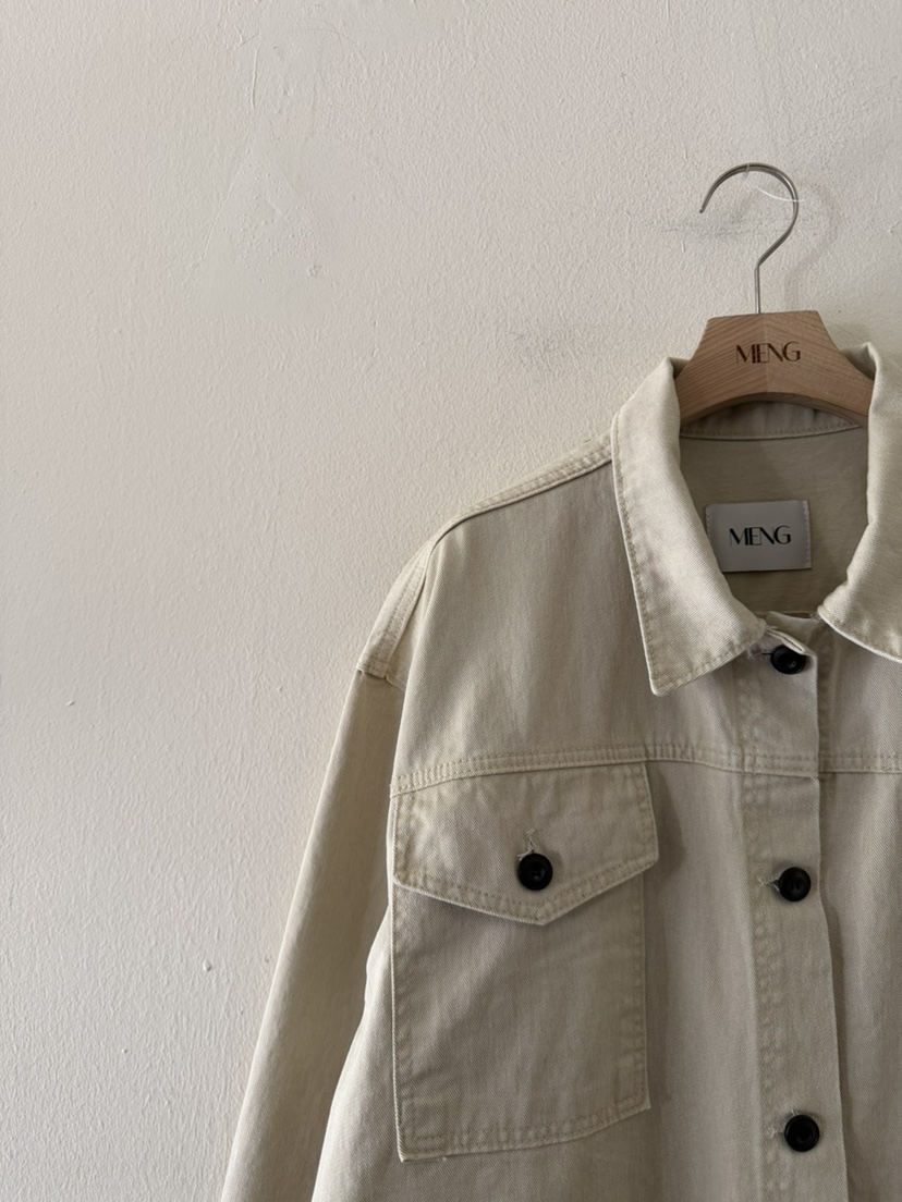 MENG韓國代購女士新品人氣26春夏推薦時尚休閑職業真品夾克MENG夾克