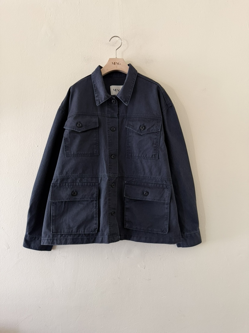 MENG韓國代購女士新品人氣26春夏推薦時尚休閑職業真品夾克MENG夾克圖色2