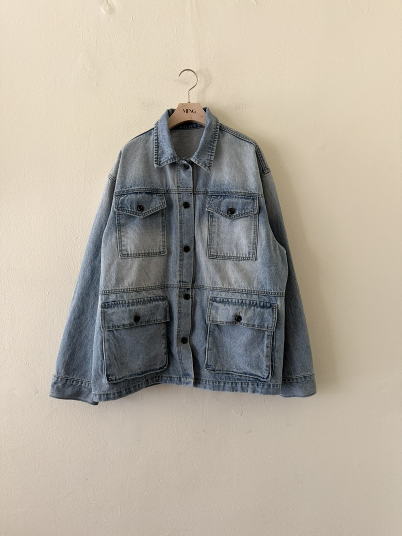 MENG韓國代購女士新品人氣26春夏推薦時尚休閑職業真品夾克MENG夾克圖色3