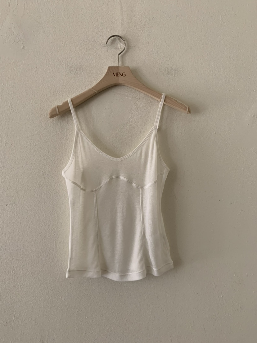 MENG東大門實拍女士新款時尚26春夏真品休閑吊帶背心天絲MENG吊帶/背心圖色3
