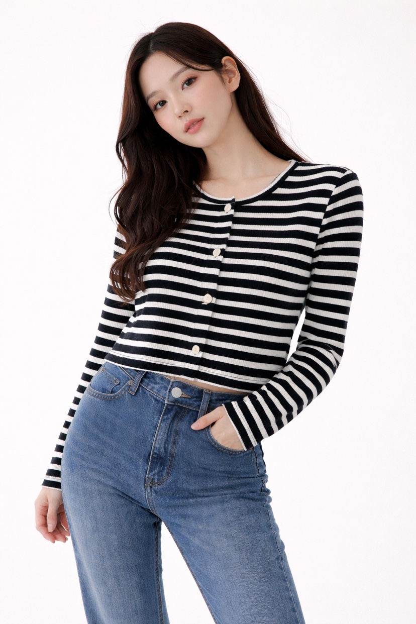 RED-J-레드.J-T東大門直郵女裝新品人氣針織衫開襟衫RED-J針織衫