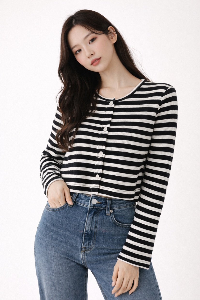 RED-J-레드.J-T東大門直郵女裝新品人氣針織衫開襟衫RED-J針織衫圖色3