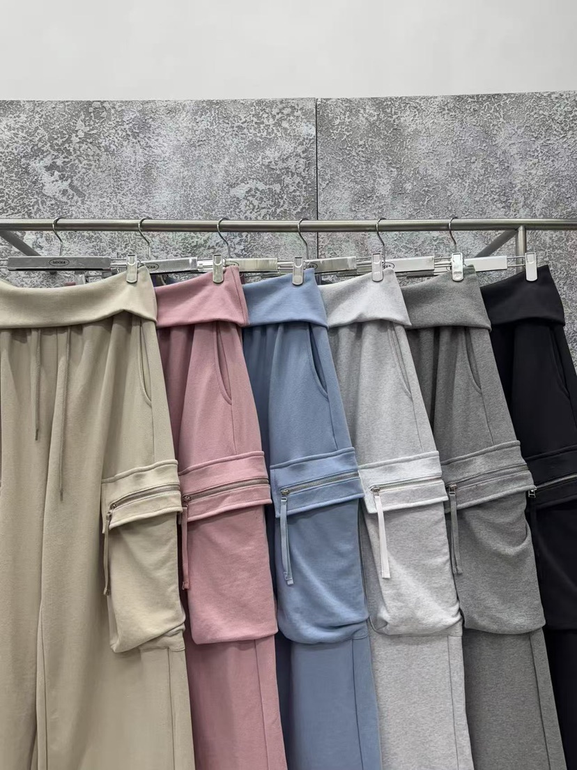 BADCALM韓國直郵女士新款熱賣職業推薦26春夏時尚人氣休閑褲BADCALM休閑褲