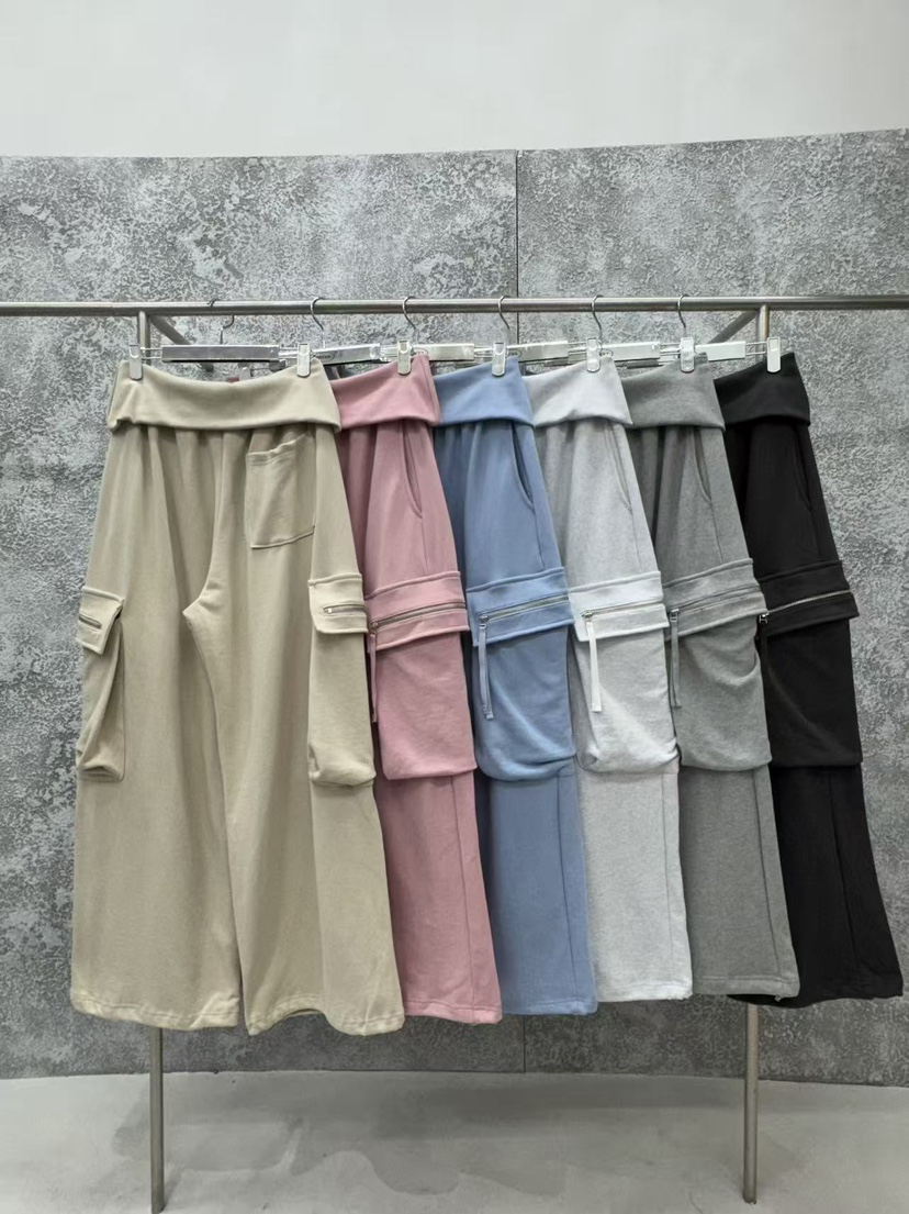 BADCALM韓國直郵女士新款熱賣職業推薦26春夏時尚人氣休閑褲BADCALM休閑褲