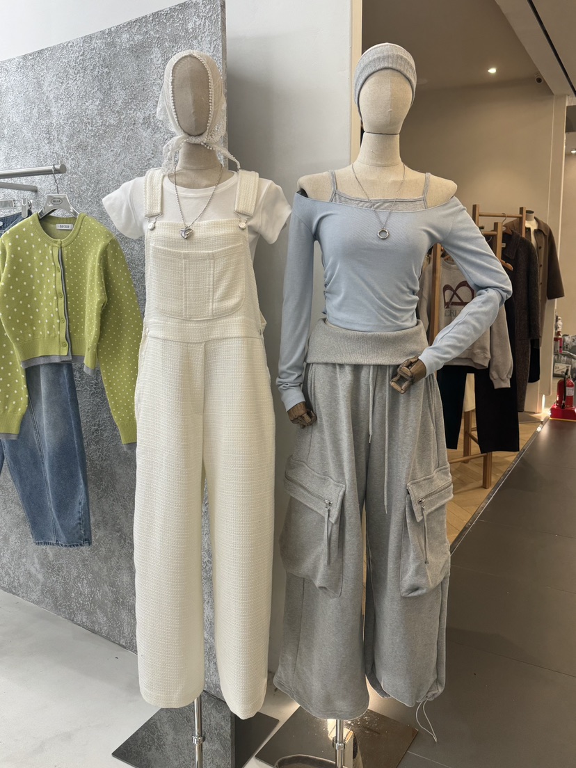 BADCALM韓國直郵女士新款熱賣職業推薦26春夏時尚人氣休閑褲BADCALM休閑褲