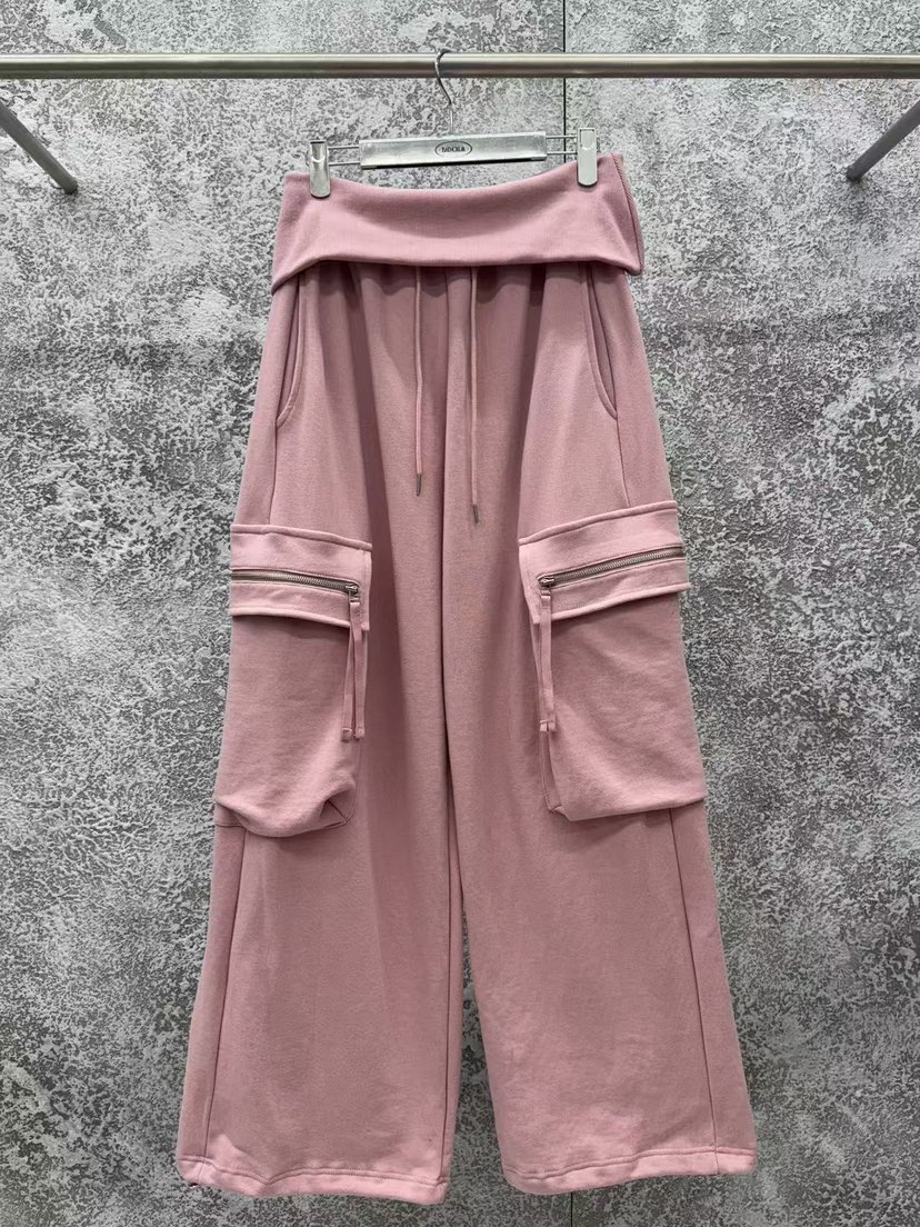 BADCALM韓國直郵女士新款熱賣職業推薦26春夏時尚人氣休閑褲BADCALM休閑褲圖色2