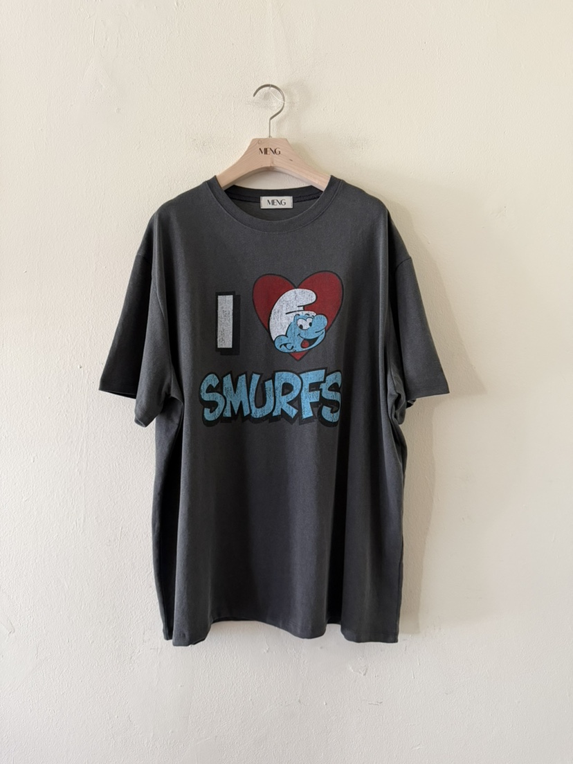 MENG韓國直郵女裝新品職業真品熱賣時尚休閑26春夏人氣T恤MENGT恤圖色1