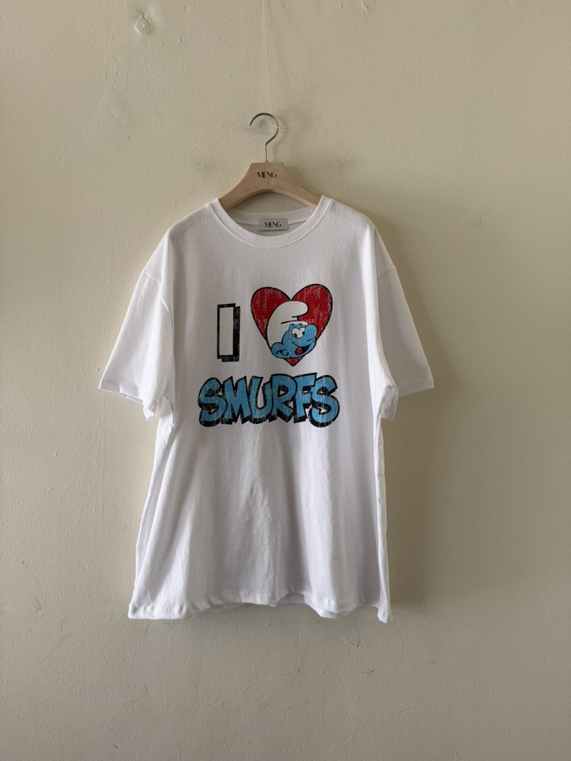 MENG韓國直郵女裝新品職業真品熱賣時尚休閑26春夏人氣T恤MENGT恤圖色3