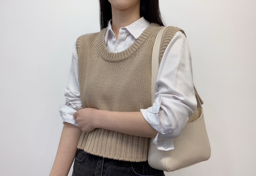 DARLUZ_MI韓國直郵女士新款熱賣時尚26春夏針織衫不含內搭短款DARLUZ_MI針織衫