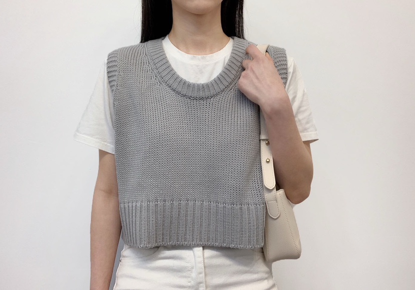 DARLUZ_MI韓國直郵女士新款熱賣時尚26春夏針織衫不含內搭短款DARLUZ_MI針織衫圖色2