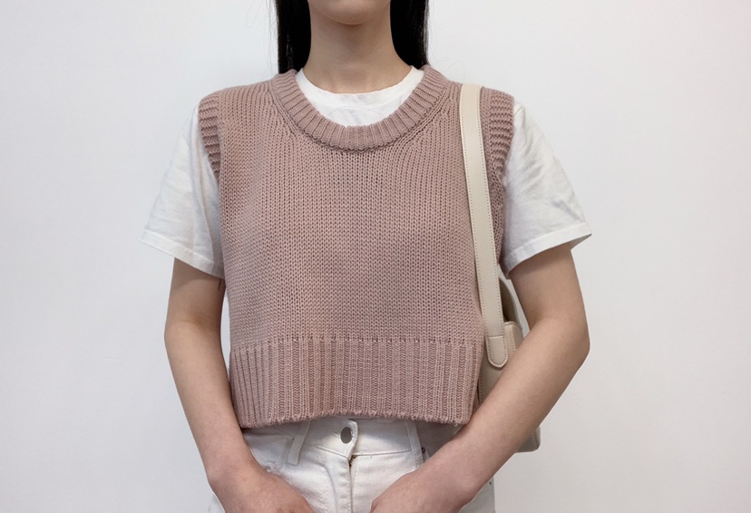 DARLUZ_MI韓國直郵女士新款熱賣時尚26春夏針織衫不含內搭短款DARLUZ_MI針織衫圖色4