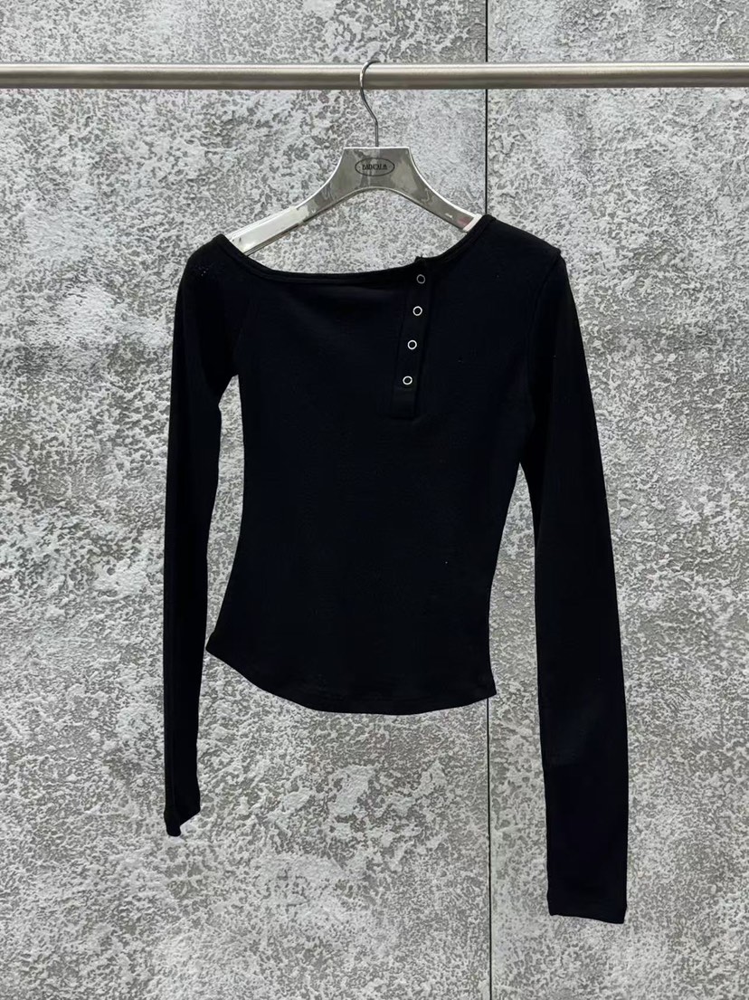 BADCALM東大門代購女士新款推薦時尚真品人氣熱賣長袖T恤BADCALM長袖T恤圖色4