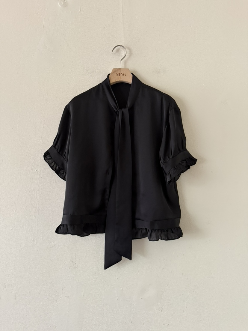 MENG東大門直郵女士新款人氣時尚職業推薦休閑襯衫蕾絲衫MENG襯衫/蕾絲衫圖色1