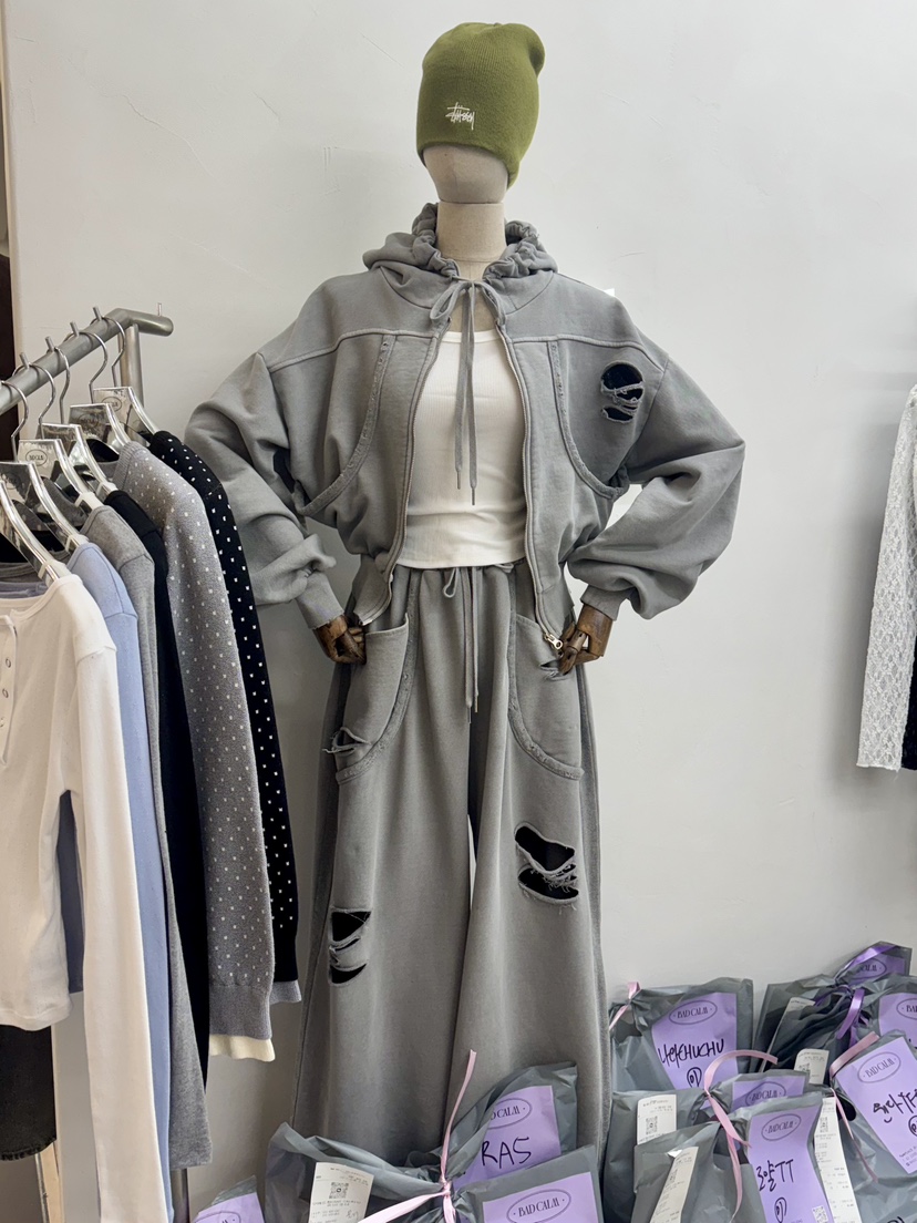 BADCALM東大門實拍女裝新品真品推薦職業時尚休閑人氣休閑褲BADCALM休閑褲