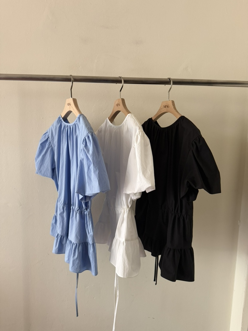 MENG東大門直郵女裝新品休閑熱賣推薦26春夏襯衫蕾絲衫棉MENG襯衫/蕾絲衫