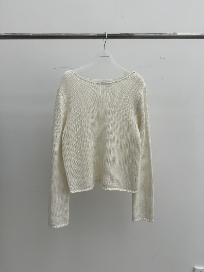 MONDAY TO SUNDAY東大門代購女裝新品推薦人氣針織衫棉布MONDAY TO SUNDAY針織衫圖色2