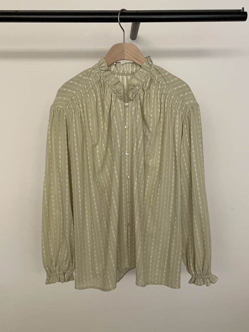 BOLD-A韓國代購女裝新品職業人氣推薦休閑時尚襯衫蕾絲衫RE BOLD襯衫/蕾絲衫圖色2