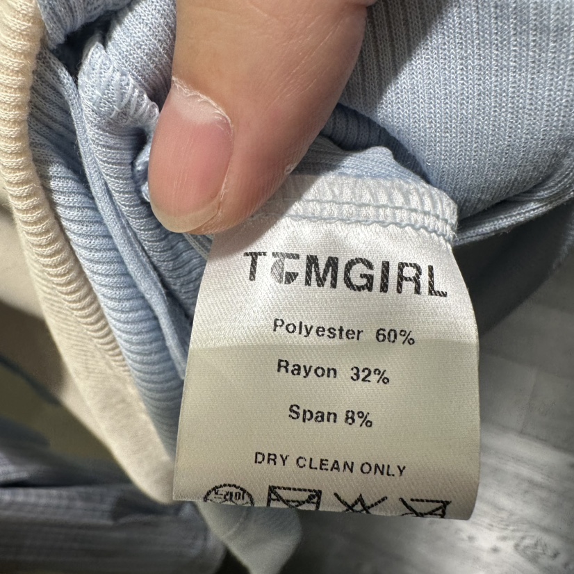 TOMGIRL韓國直郵女士新款時尚休閑推薦熱賣26春夏長袖T恤TOMGIRL長袖T恤