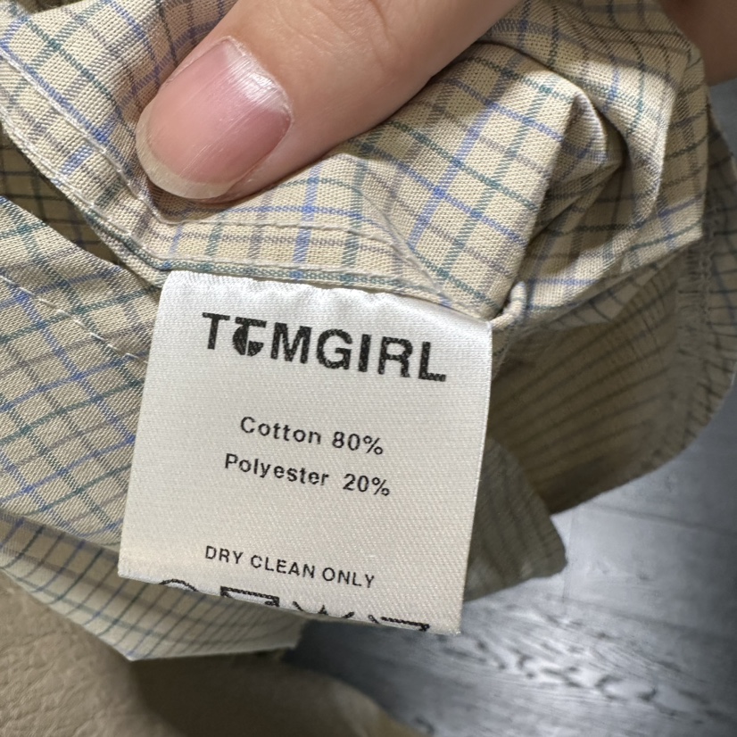 TOMGIRL韓國直郵女士新品推薦26春夏職業熱賣襯衫蕾絲衫圍巾TOMGIRL襯衫/蕾絲衫