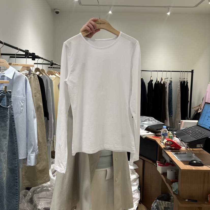 LMT（SAND LIMITED）東大門直郵女士新品時尚人氣長袖T恤LMT/THE SAND/THE BEIGES_FLOW長袖T恤圖色1