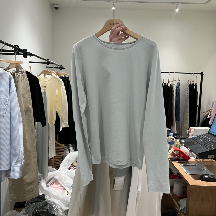 LMT（SAND LIMITED）東大門直郵女士新品時尚人氣長袖T恤LMT/THE SAND/THE BEIGES_FLOW長袖T恤圖色2