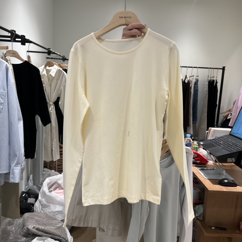 LMT（SAND LIMITED）東大門直郵女士新品時尚人氣長袖T恤LMT/THE SAND/THE BEIGES_FLOW長袖T恤圖色3