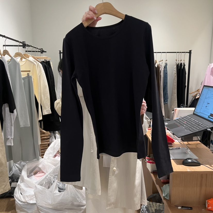 LMT（SAND LIMITED）東大門直郵女士新品時尚人氣長袖T恤LMT/THE SAND/THE BEIGES_FLOW長袖T恤圖色4