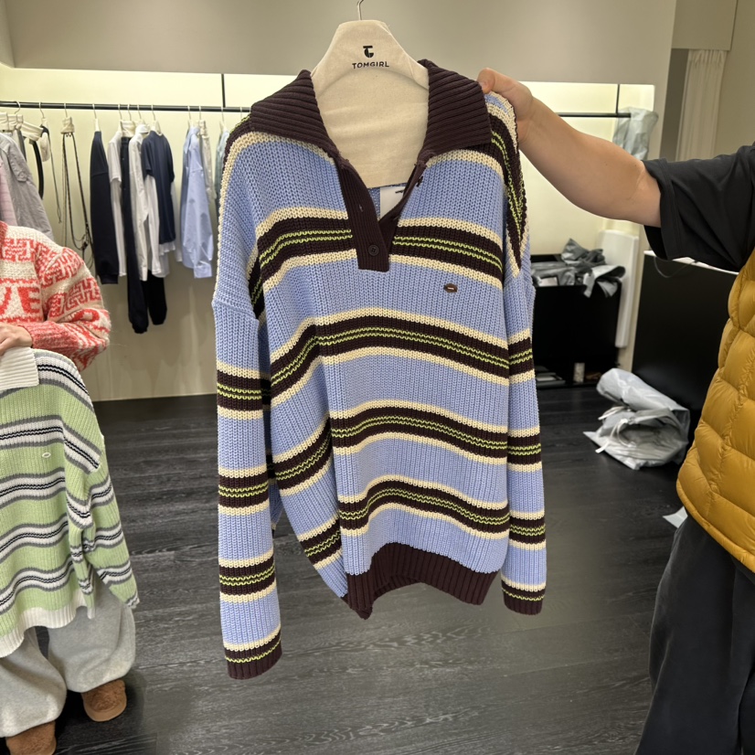 TOMGIRL東大門代購女士新款推薦休閑時尚26春夏職業針織衫TOMGIRL針織衫圖色2