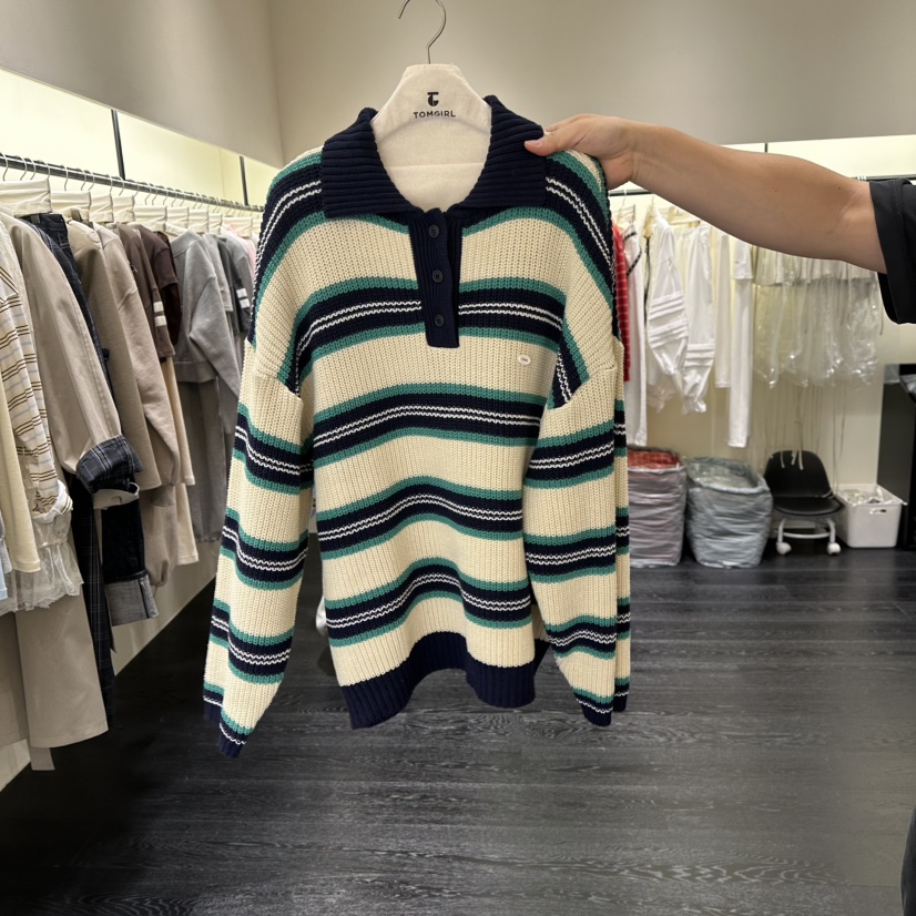TOMGIRL東大門代購女士新款推薦休閑時尚26春夏職業針織衫TOMGIRL針織衫圖色3