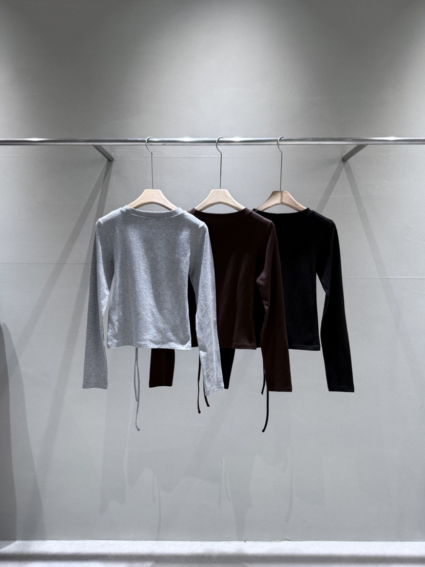 NEAR LEAP-P東大門直郵女裝新品26春夏時尚職業長袖T恤NEAR LEAP/The N:L長袖T恤