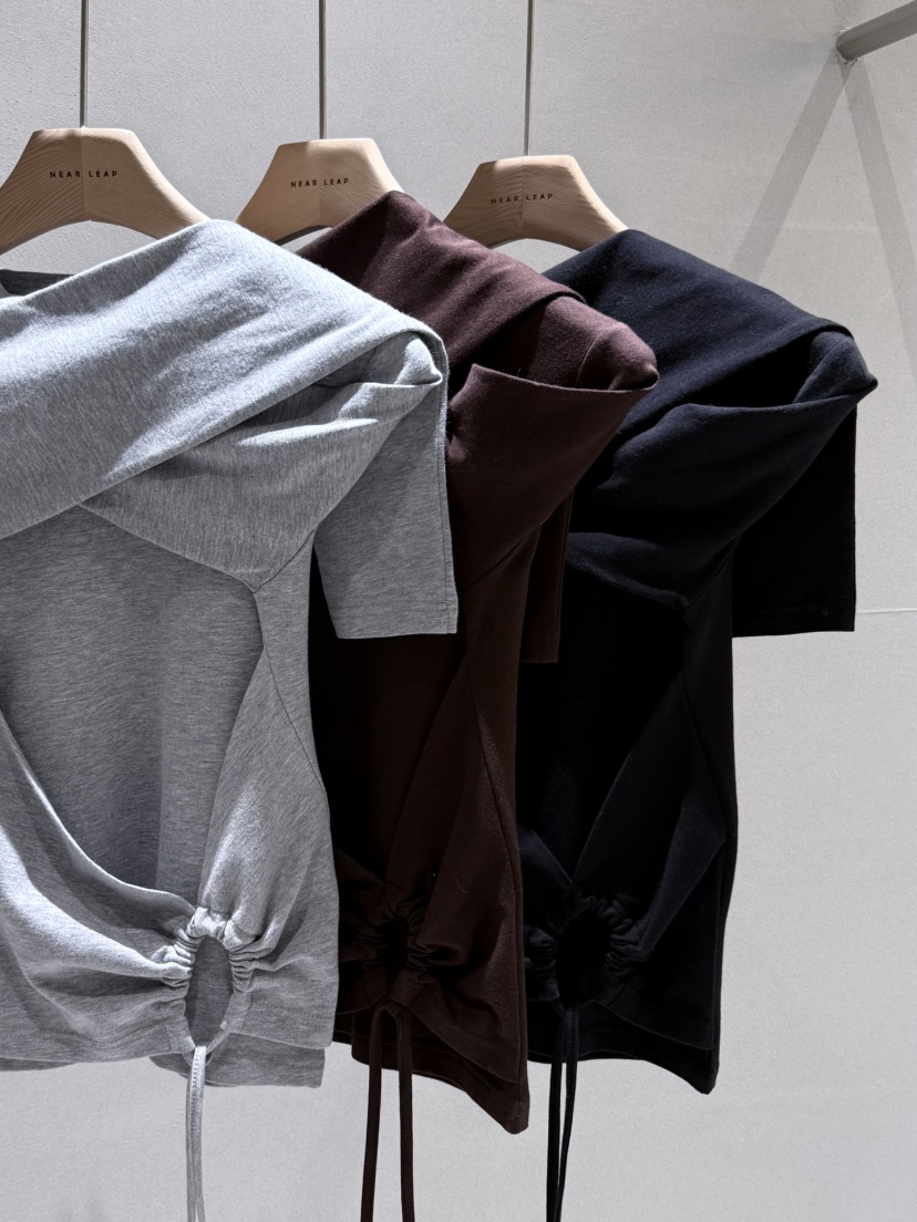 NEAR LEAP-P東大門直郵女裝新品26春夏時尚職業長袖T恤NEAR LEAP/The N:L長袖T恤