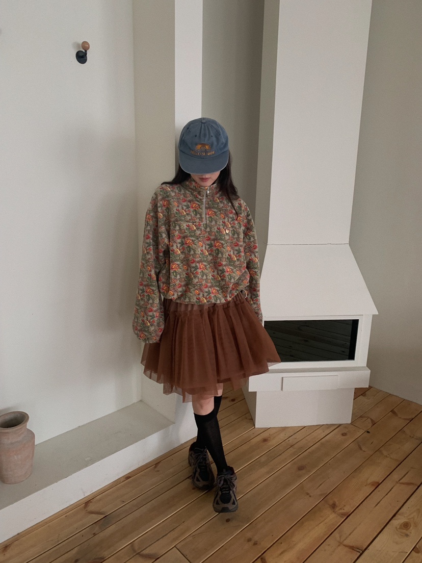 CAMEL-P東大門直郵女裝新款職業半身裙中短裙褶皺Came_l 家半身裙/中短裙