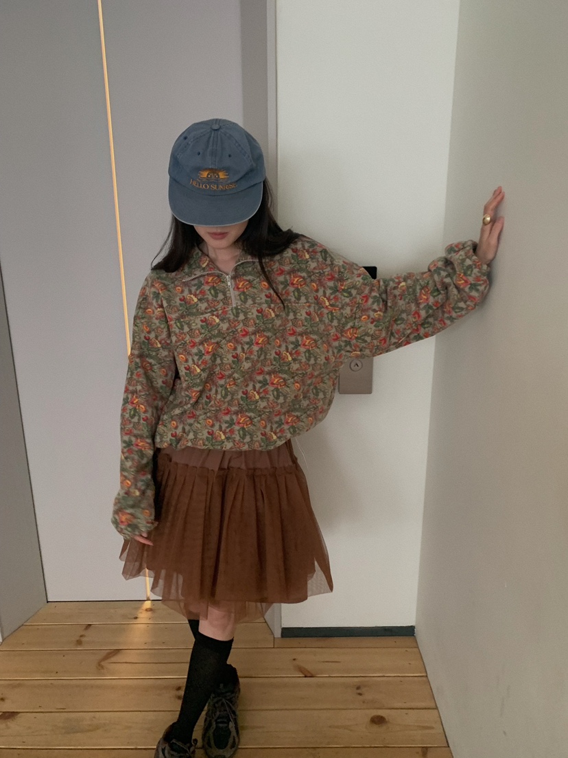 CAMEL-P東大門直郵女裝新款職業半身裙中短裙褶皺Came_l 家半身裙/中短裙