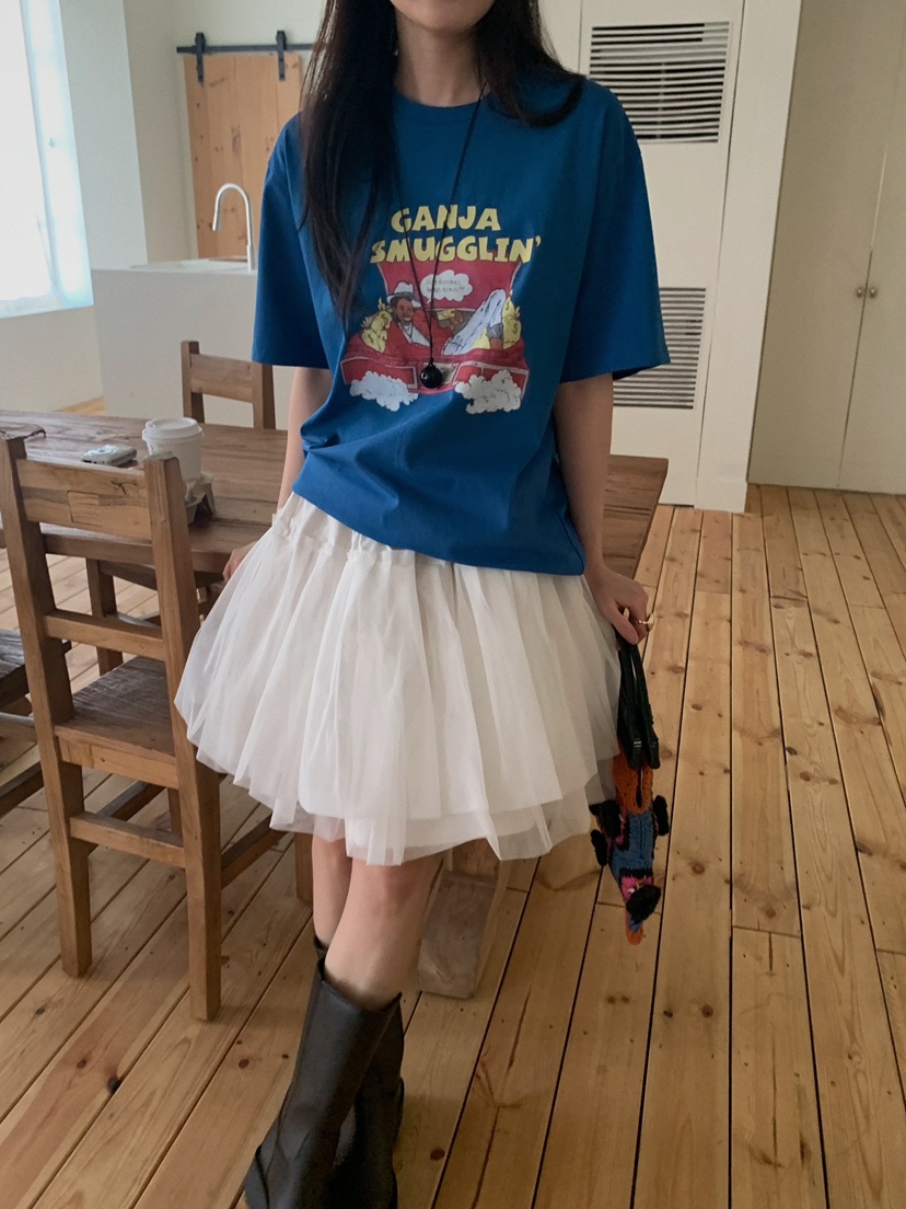 CAMEL-P東大門直郵女裝新款職業半身裙中短裙褶皺Came_l 家半身裙/中短裙