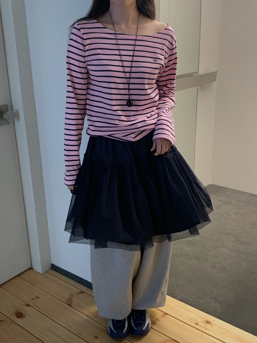 CAMEL-P東大門直郵女裝新款職業半身裙中短裙褶皺Came_l 家半身裙/中短裙