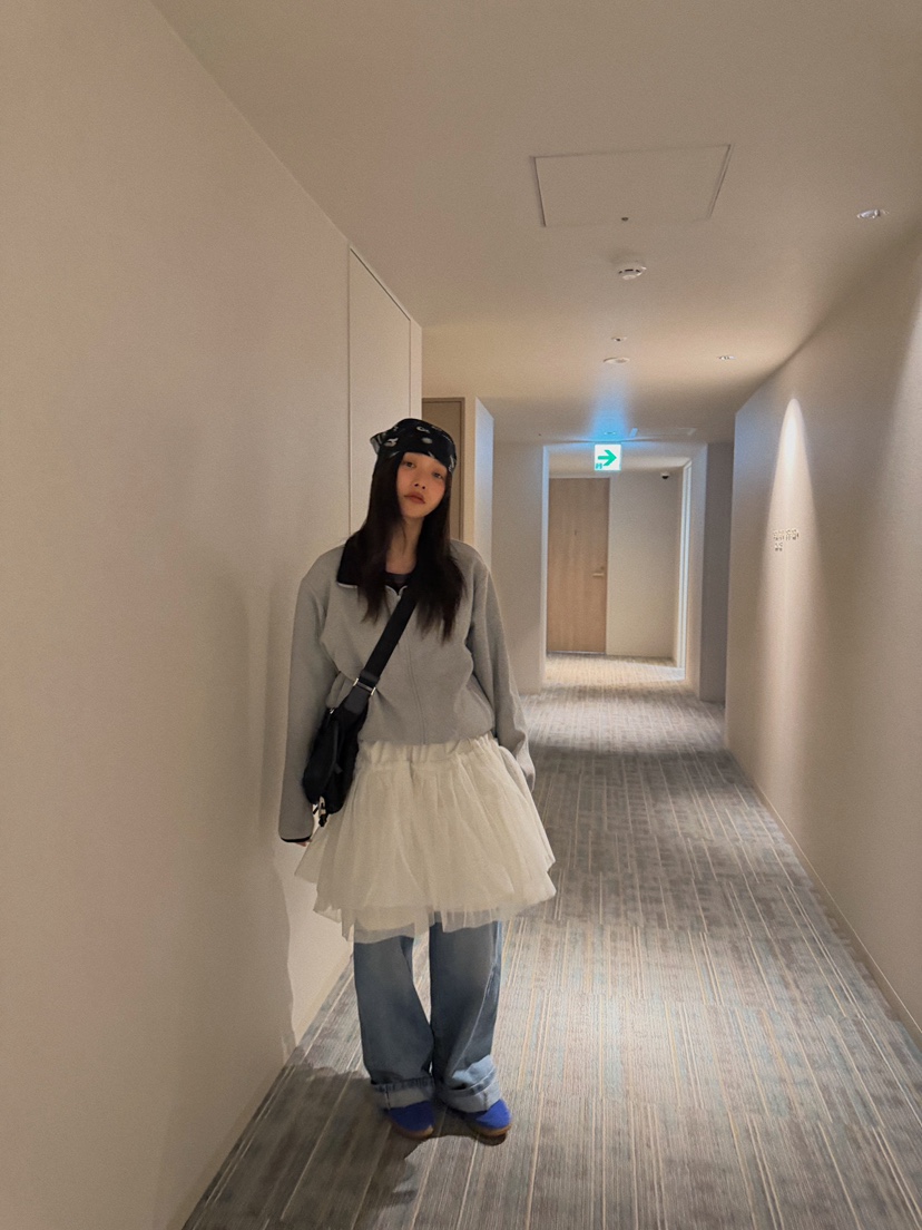 CAMEL-P東大門直郵女裝新款職業半身裙中短裙褶皺Came_l 家半身裙/中短裙