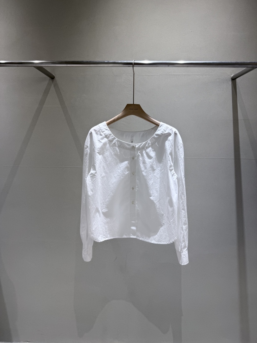 NEAR LEAP-P韓國代購女士新款真品26春夏休閑襯衫蕾絲衫棉NEAR LEAP/The N:L襯衫/蕾絲衫圖色1