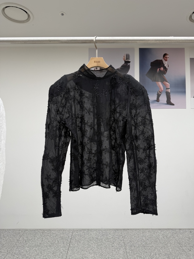 MADE-P韓國直郵女士新款時尚職業真品人氣26春夏襯衫蕾絲衫MADE-P襯衫/蕾絲衫圖色2