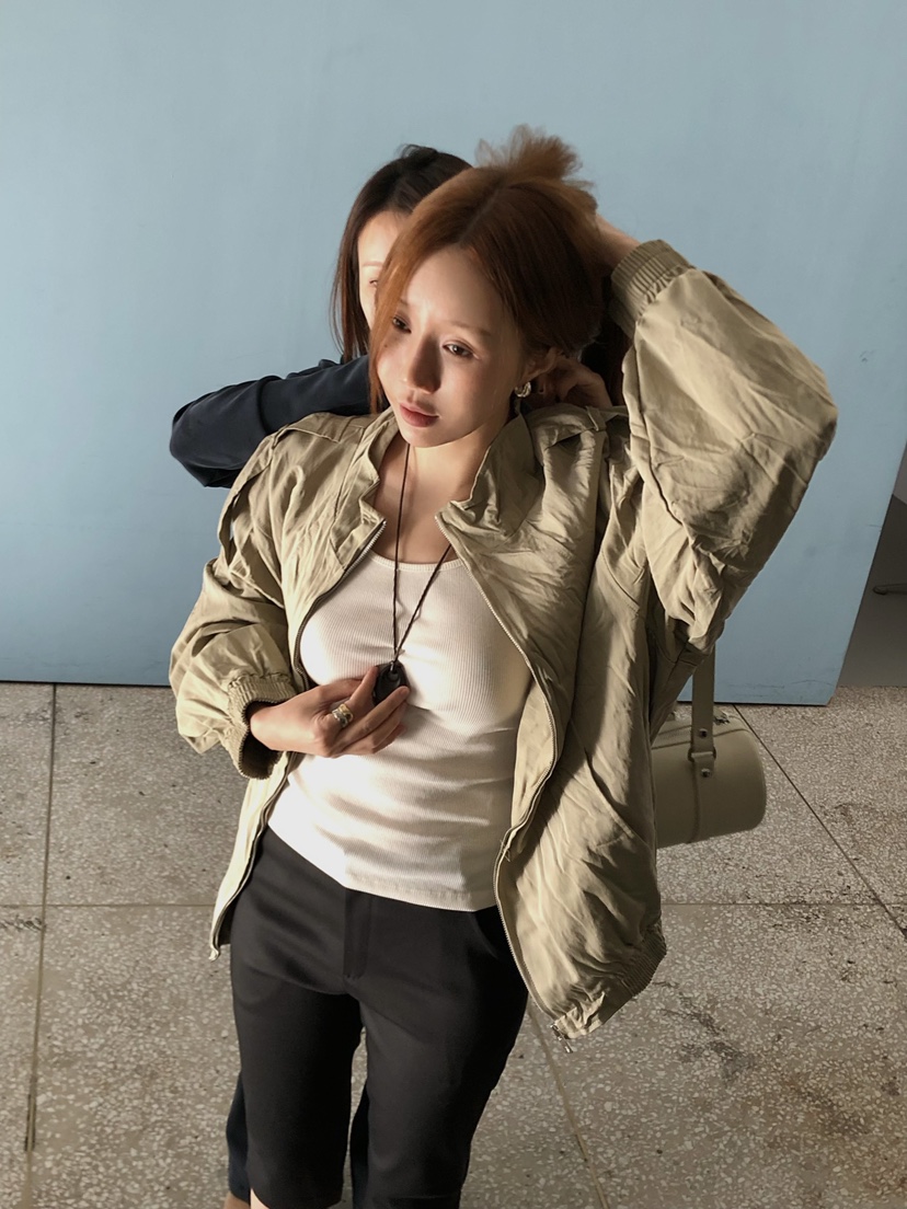 MADE-P韓國直郵女裝新款熱賣職業休閑26春夏真品時尚夾克MADE-P夾克