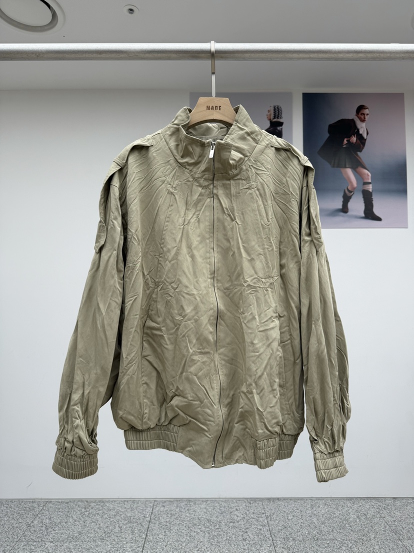 MADE-P韓國直郵女裝新款熱賣職業休閑26春夏真品時尚夾克MADE-P夾克圖色1