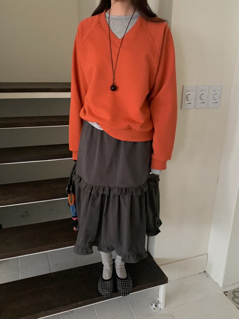 CAMEL-P東大門直郵女裝新款推薦衛衣V領Came_l 家衛衣