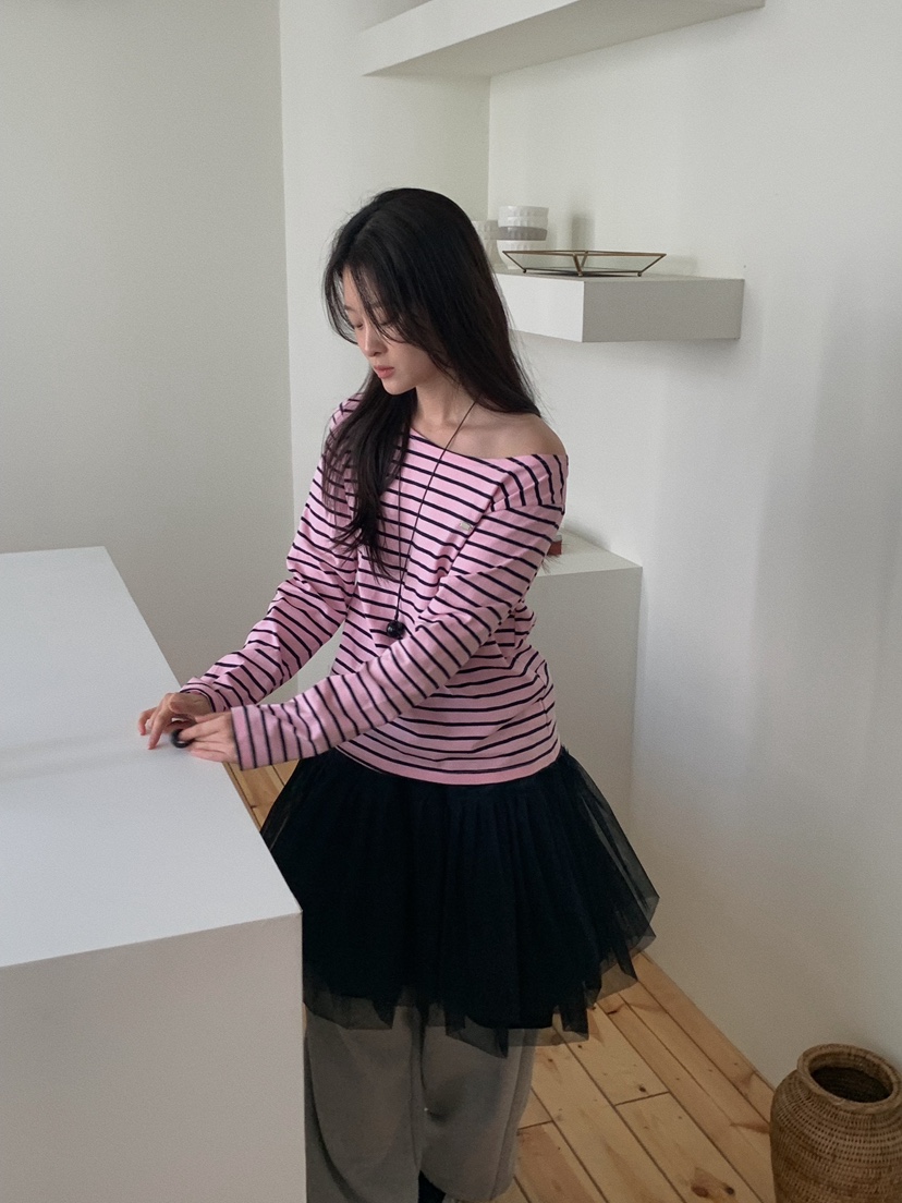 CAMEL-P東大門代購女士新品職業長袖T恤Came_l 家長袖T恤